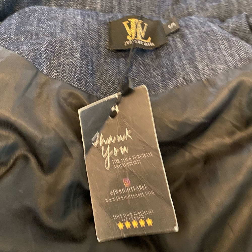 J Wright puff denim jacket - Picture 4 of 4